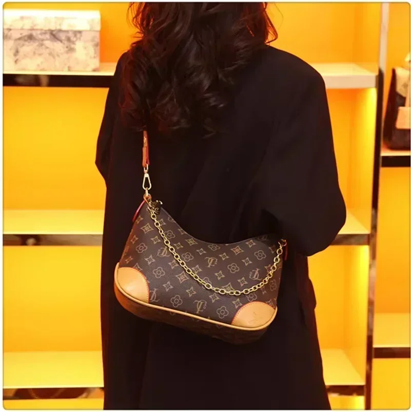 ODEON PM Designer Bags Brown Black Stylish Functional Shoulder Bag Purse Wallet Versatility Crossbody BL21