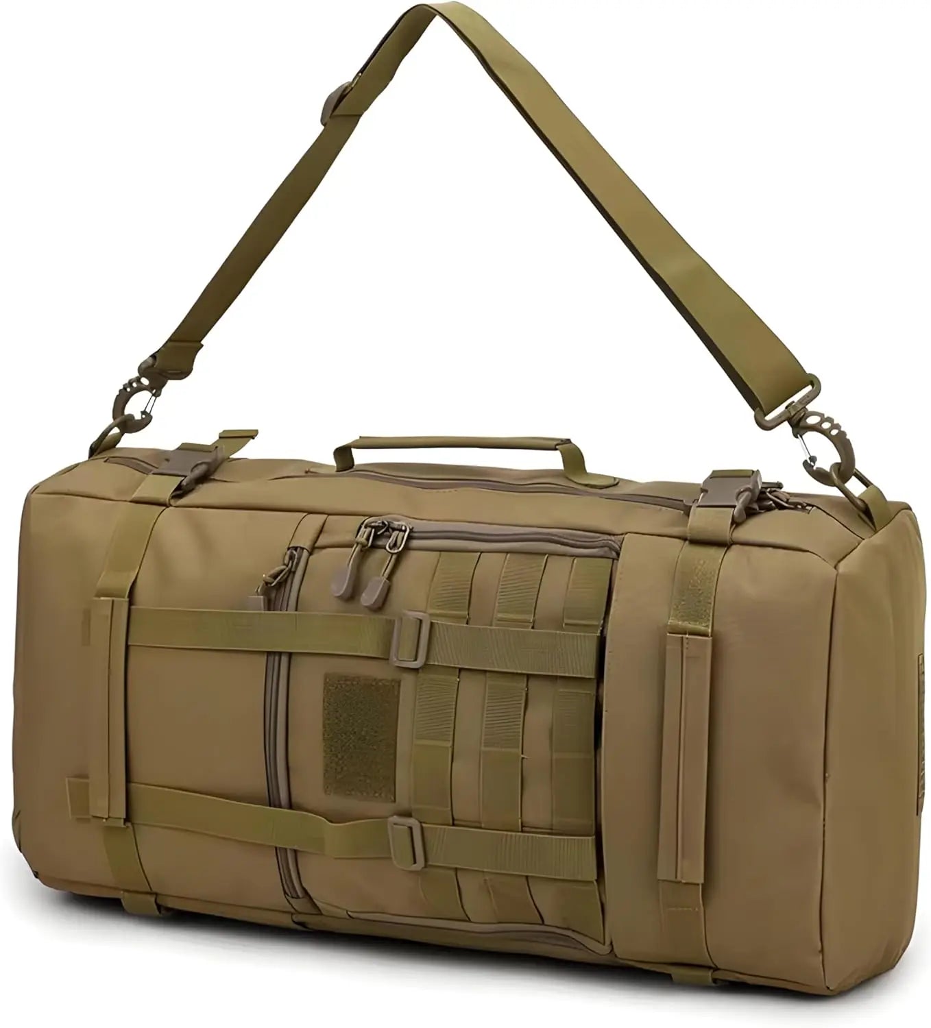 Tactical Assault Backpack with MOLLE System, 72-Hour High-Durability Pack, Multiple Compartments
