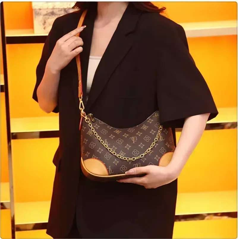 ODEON PM Designer Bags Brown Black Stylish Functional Shoulder Bag Purse Wallet Versatility Crossbody BL21