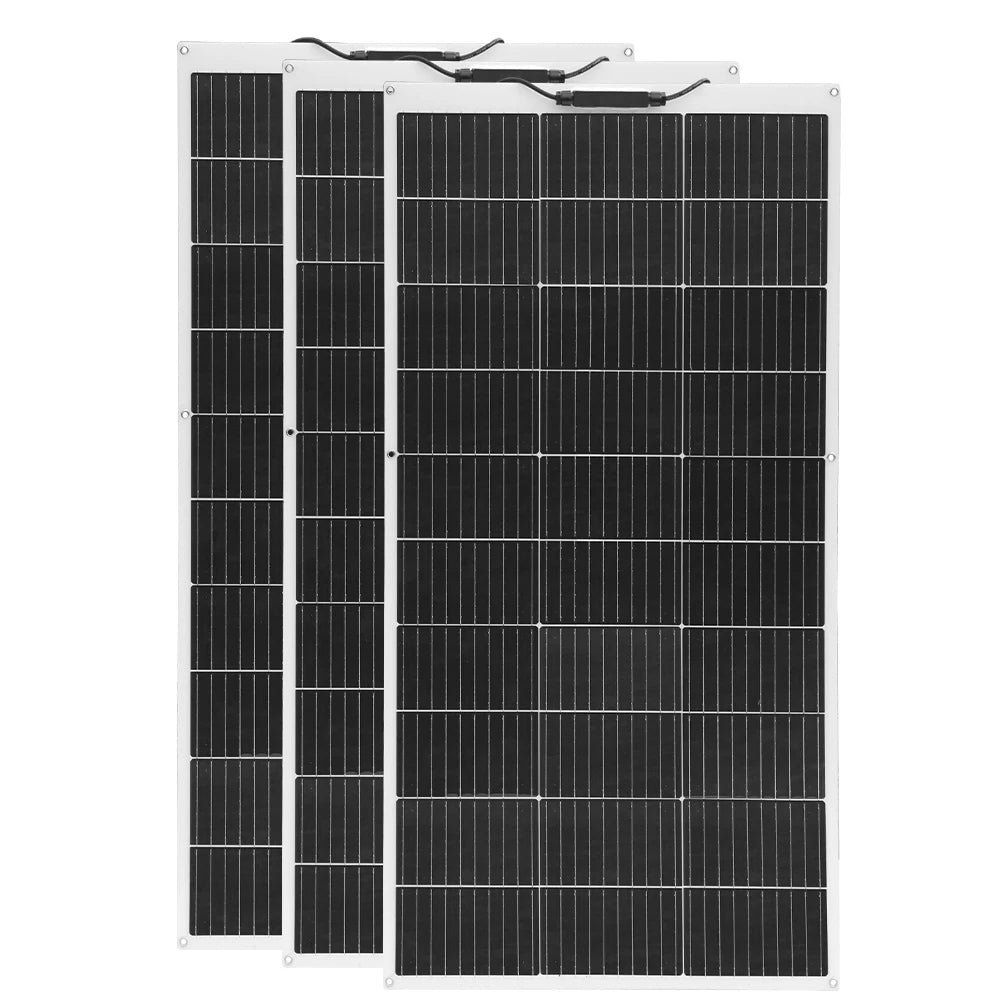 XINPUGUANG Solar Panel 300w 400w 200w 100w Flexible Monocrystalline Solar Cell Photovoltaic Solar Panels Kit 12V Battery Charger