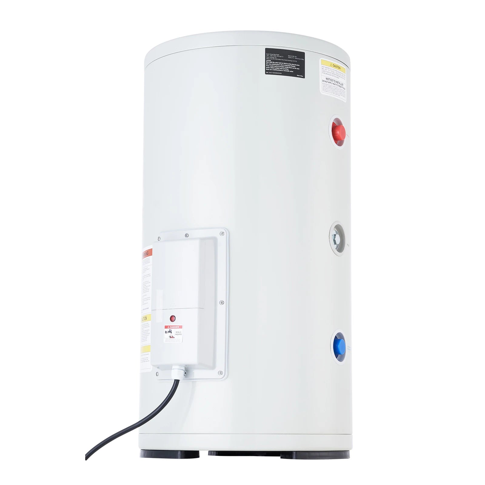 SucceBuy Electric Water Heater 40/70L Tank Instant Hot Water Heater 1.6Kw Tankless Water Heater w/ LED Display Knob Control IPX4