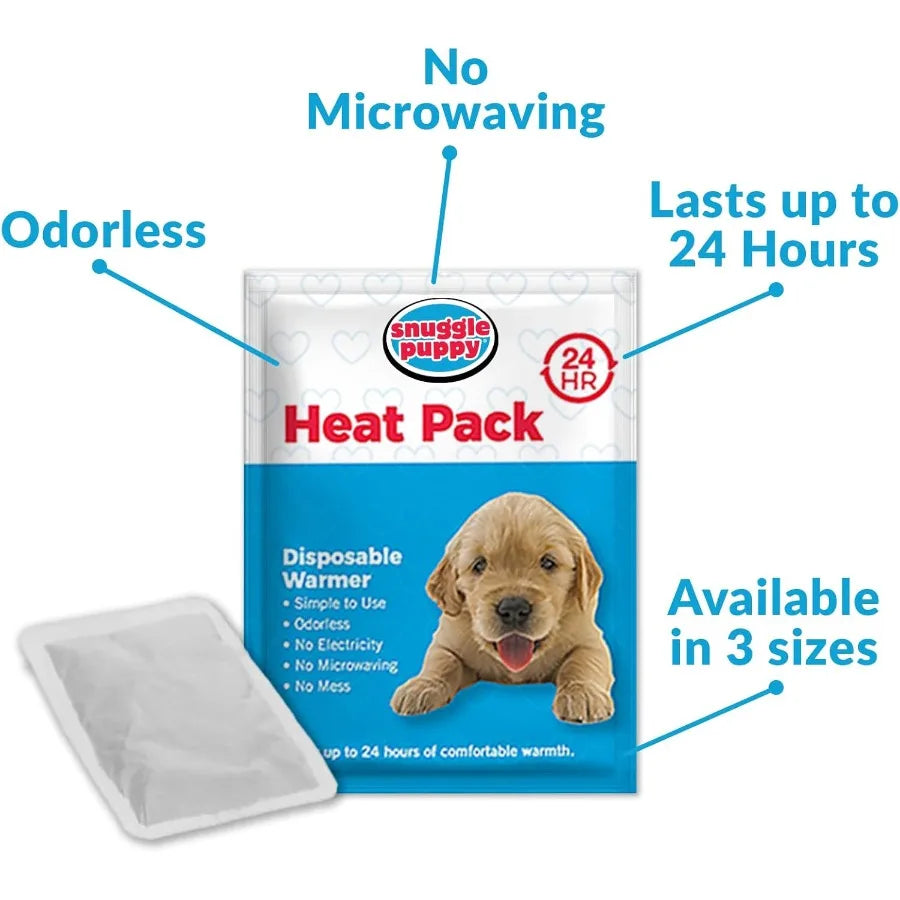 SmartPetLove Original Snuggle Puppy Heartbeat Stuffed Toy for Dogs - Pet Anxiety Relief and Calming Aid - Comfort Toy for Behav