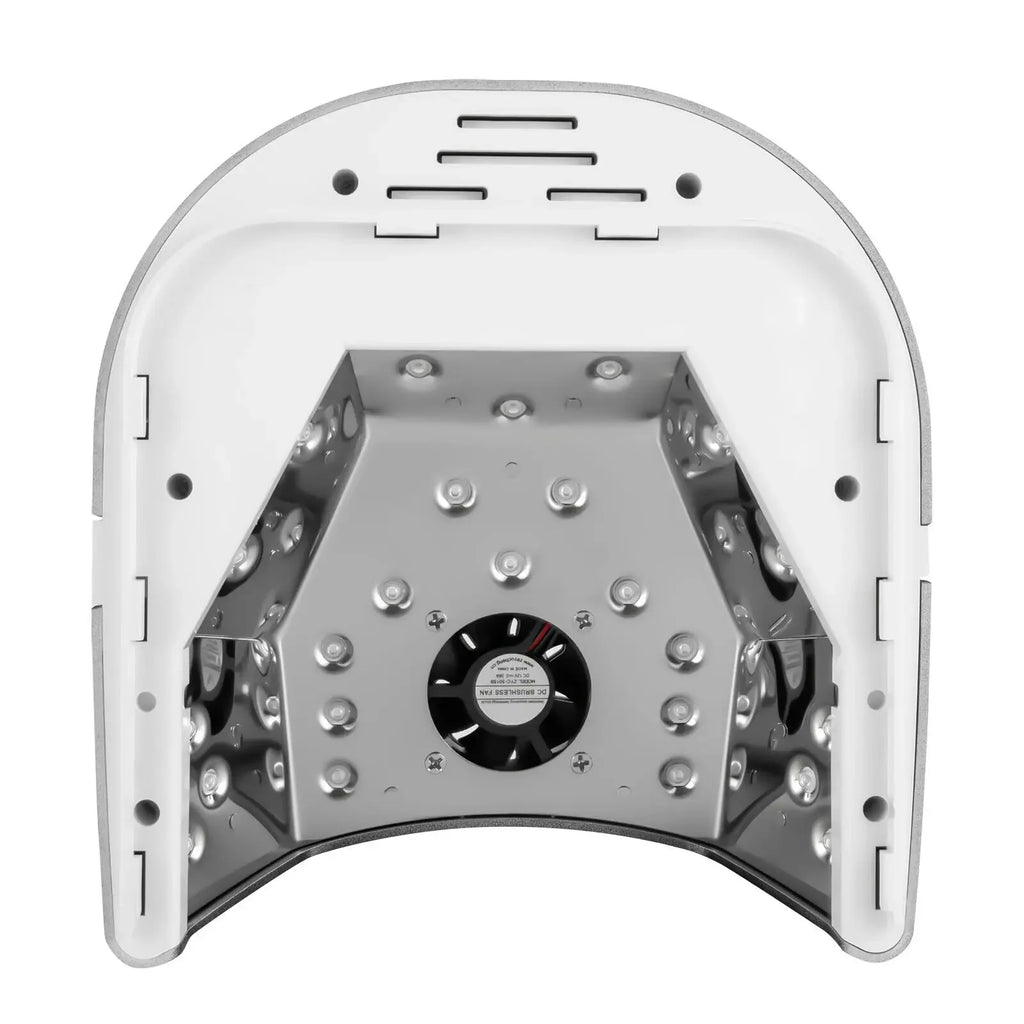 Upgraded 72W Cordless UV LED Nail Lamp with Rechargeable Battery &  Fan - Professional Gel Nail Dryer for Salon & Home