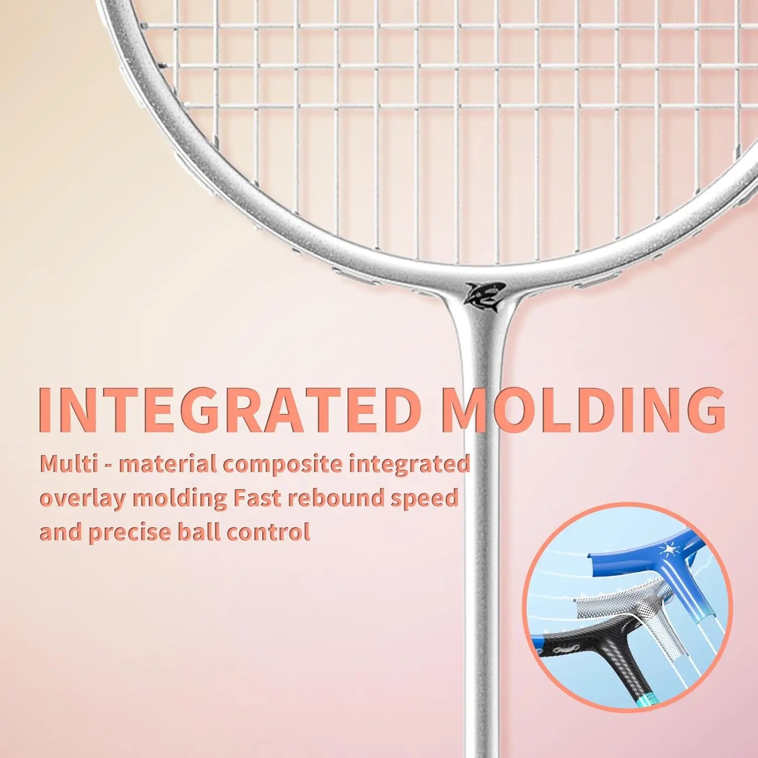 Carbon Fiber Badminton Racket Set with 2 Racquets, Shuttlecocks, Grip Tapes, and Bags for Outdoor and Gym Use