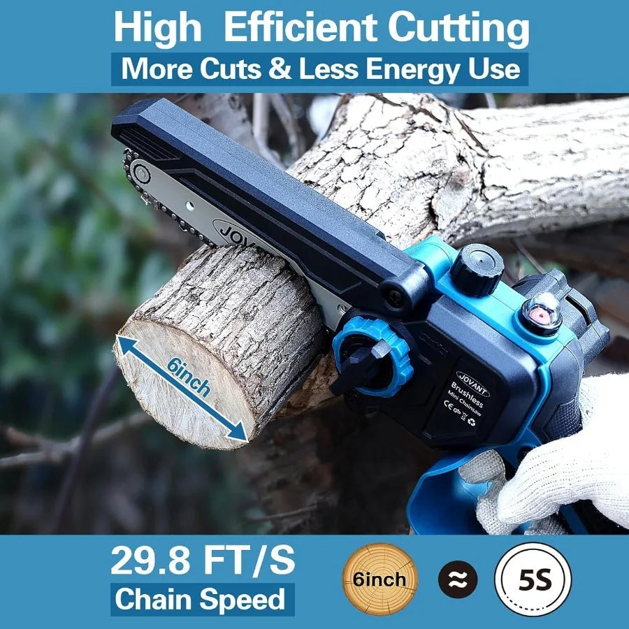 3in1 Pole Pruning Shears and Pole Saws for Tree Trimming with 15.3ft Reach Cordless Electric Pruning Tools Compatible with 20V