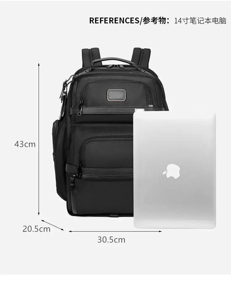 Men's Nylon Backpack  2603578D3 Alpha3 Business Travel Backpack Computer Bag Leisure Multipurpose Backpack