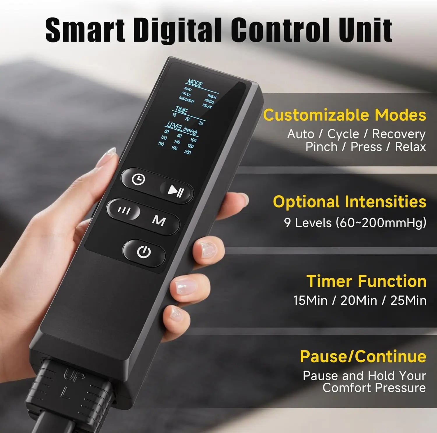 Professional Sequential Air Compression Leg Massager for Circulation, Pain Relief, and Fast Recovery - Ideal Gift