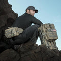 36L Tactical Backpack with Detachable Waist Pack, MOLLE Internal Frame Rucksack,MAXPEDITION Gyrfalcon Backpack (Khaki-Foliage)