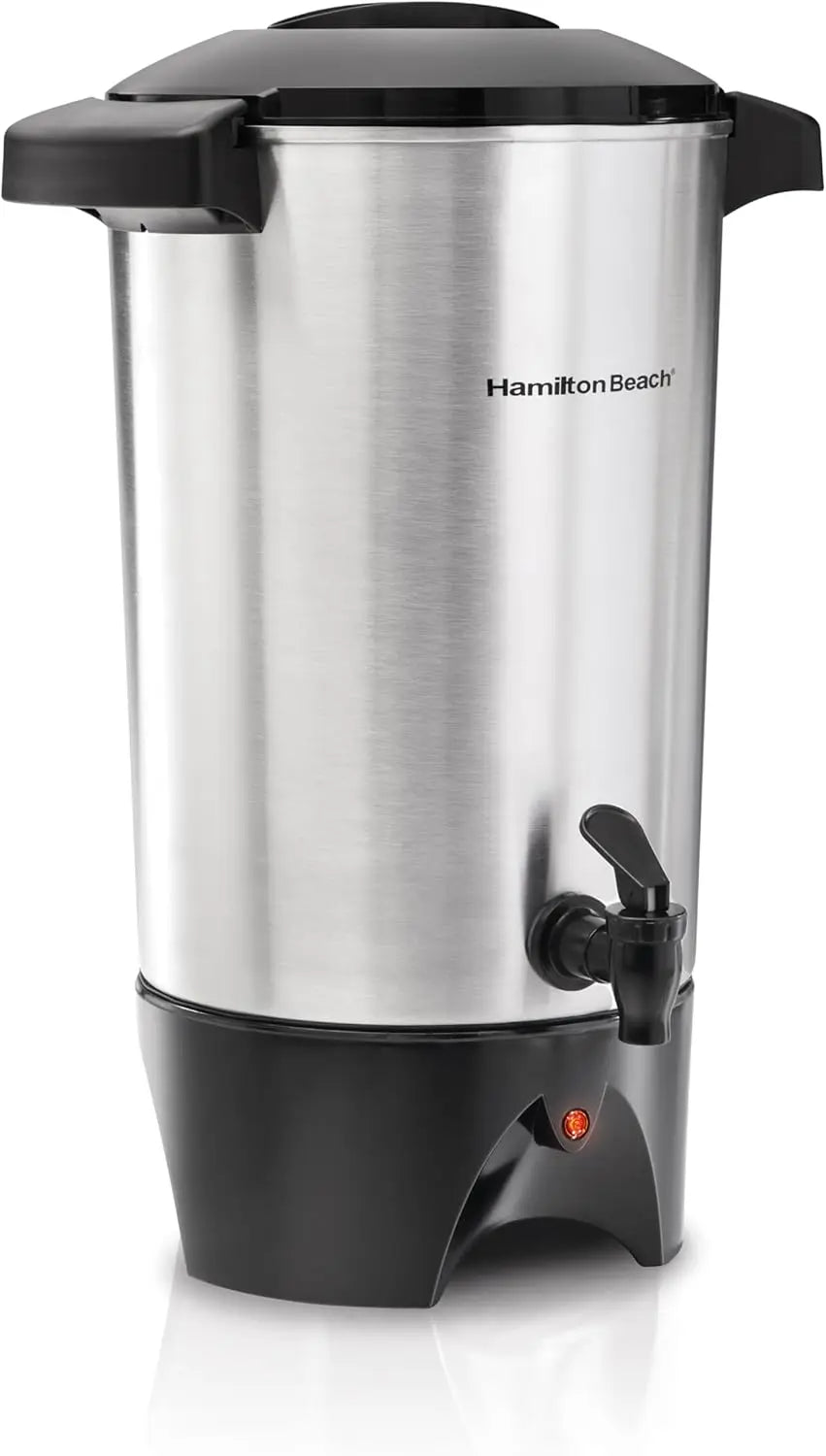 45-Cup Coffee Urn & Hot Beverage Dispenser, Fast Brewing for Large Gatherings