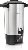 45-Cup Coffee Urn & Hot Beverage Dispenser, Fast Brewing for Large Gatherings