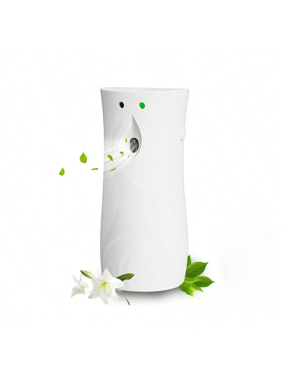 1pc Automatic Air Freshener Dispenser Powered By Battery, Wall-Mounted And Desktop Spray Fragrance Distributor For  Bathroom Kit