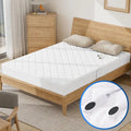 Electric Heating Mattress Cover, Dual Control, Soft Fabric, Adjustable Temp, Queen Size, Warm Your Bed Quickly, Energy