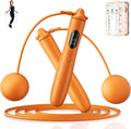 Smart Jump Rope with Gyroscope, Wireless App Tracking for Fitness Games at Home or Gym