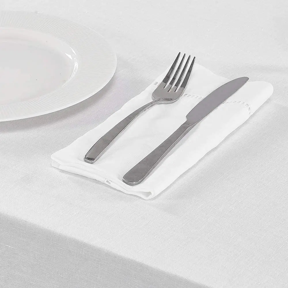 Simple&Opulence 4PCS 100% Linen serving Napkins Reusable Washable wedding decoration Birthday party Table napkin 18 x 18 inch