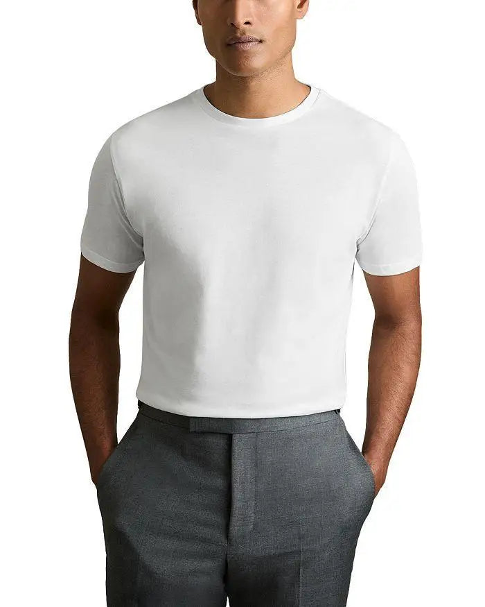 REISS | Bless Slim Fit Crewneck Tees, Pack of 3