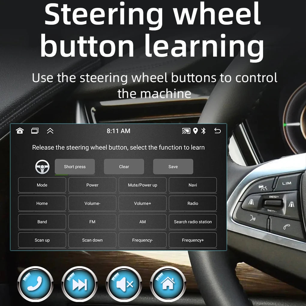 Car Radio GPS Navigation And WiFi Connection Mirror Link GPS NAVIGATION WIFI CONNECTION And WiFi Car 1+16G
