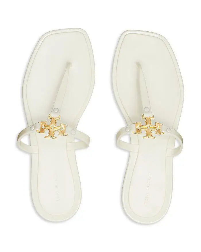 Tory Burch Roxanne Gel-Cushioned Slip-On Beach Sandals Comfortable Outdoor Casual Footwear for Beach and Outdoor Activities