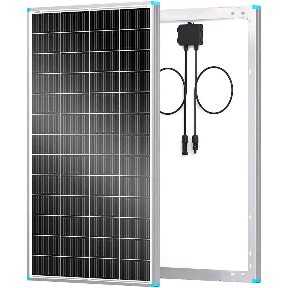 200 Watt 24 Volt, 200W Solar Panel 25% High-Efficiency 16BB, N-Type Solar Panels for RV Marine Rooftop Farm Battery and Other Of