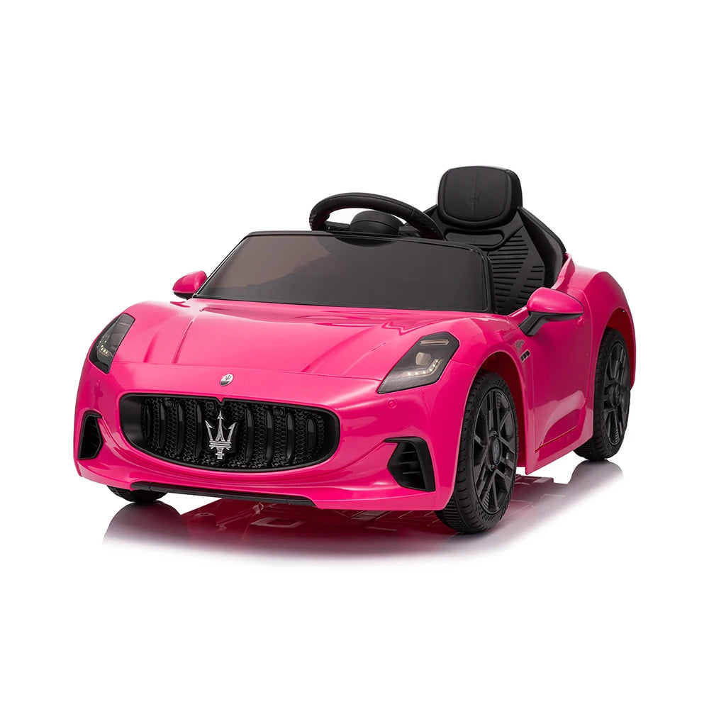 Kids Electric Ride on Car 12v Battery Powered Toy Car with Remote Control Slow Start Shock Absorbers Lockable Doors Safety Belts