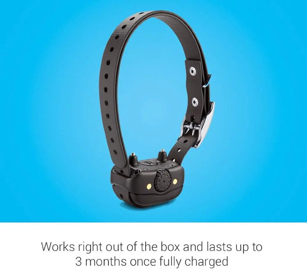 Rechargeable Dog Training Collar with Auto Bark Correction, Vibration Modes for All Breeds