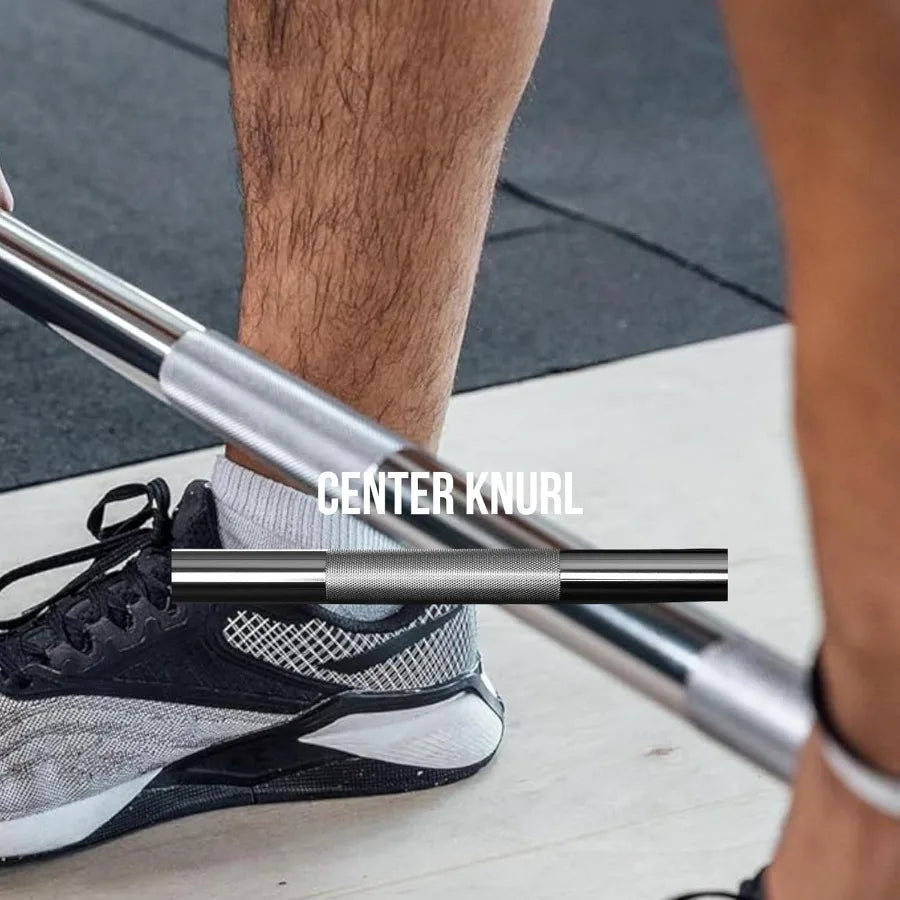 Versatile Fitness Barbells for Home Gym and Commercial Use: Teton Training Barbell 15KG or 20KG Delta Mixed-Use Bar (20KG) Badl