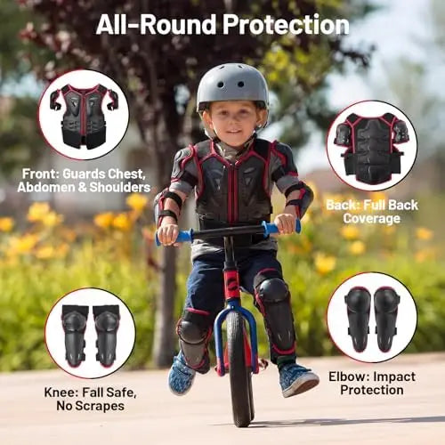 Safe Kids Dirt Bike Gear Set for Ages 4-14 | ATV & Cycling Protection  

SEO Title: Safe Kids Dirt Bike Gear for Ages 4-14 | ATV
