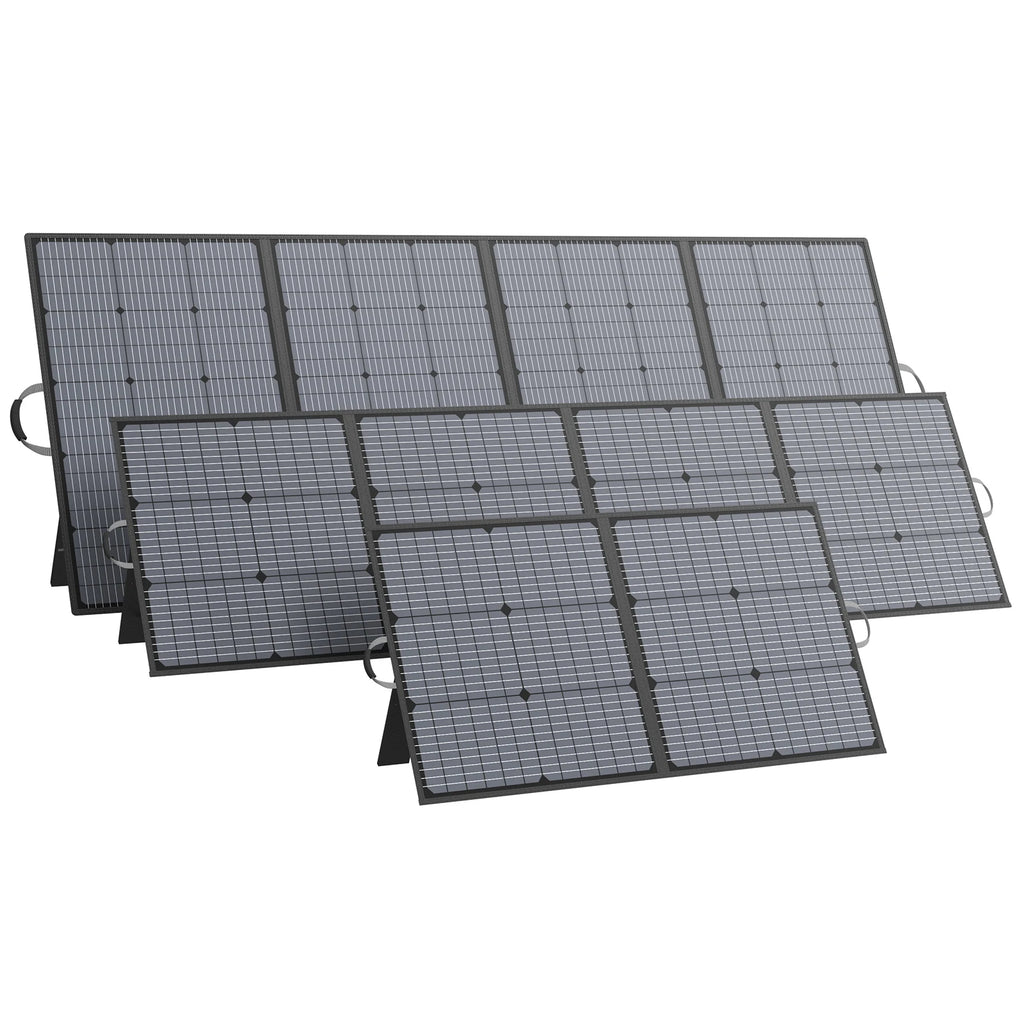 MHPOWOS 800/440/400/220/110W Portable Solar Panel, IP67 Waterproof Foldable Solar Panel Backup, Solar Charger for Powerstation