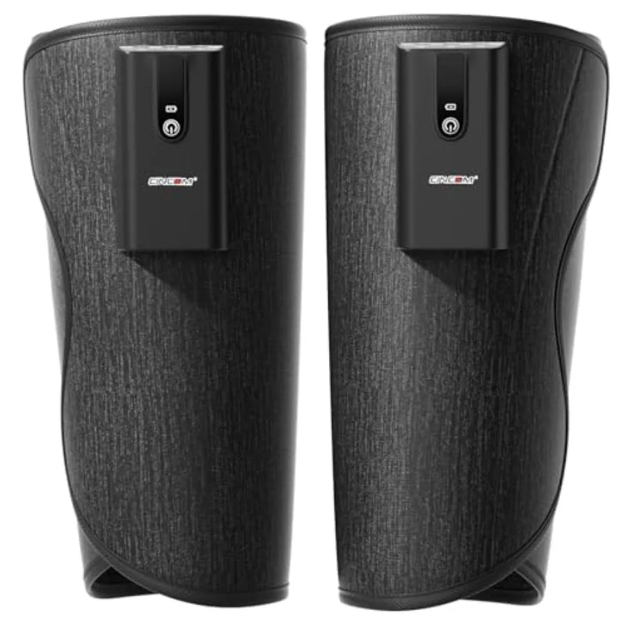 Cordless Leg Massager with Heat and Air Compression for Enhanced Circulation and Pain Relief During Long Travel Rechargeable Ca