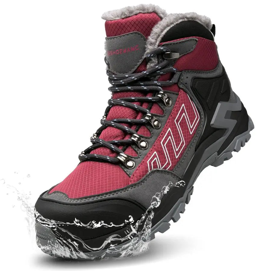 Waterproof Composite Toe Boots for Men Women, Slip Resistant Construction Boots, Lightweight Puncture Proof Safety Toe Shoes for