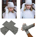 Pure Alashan 100% Cashmere Fingerless Gloves