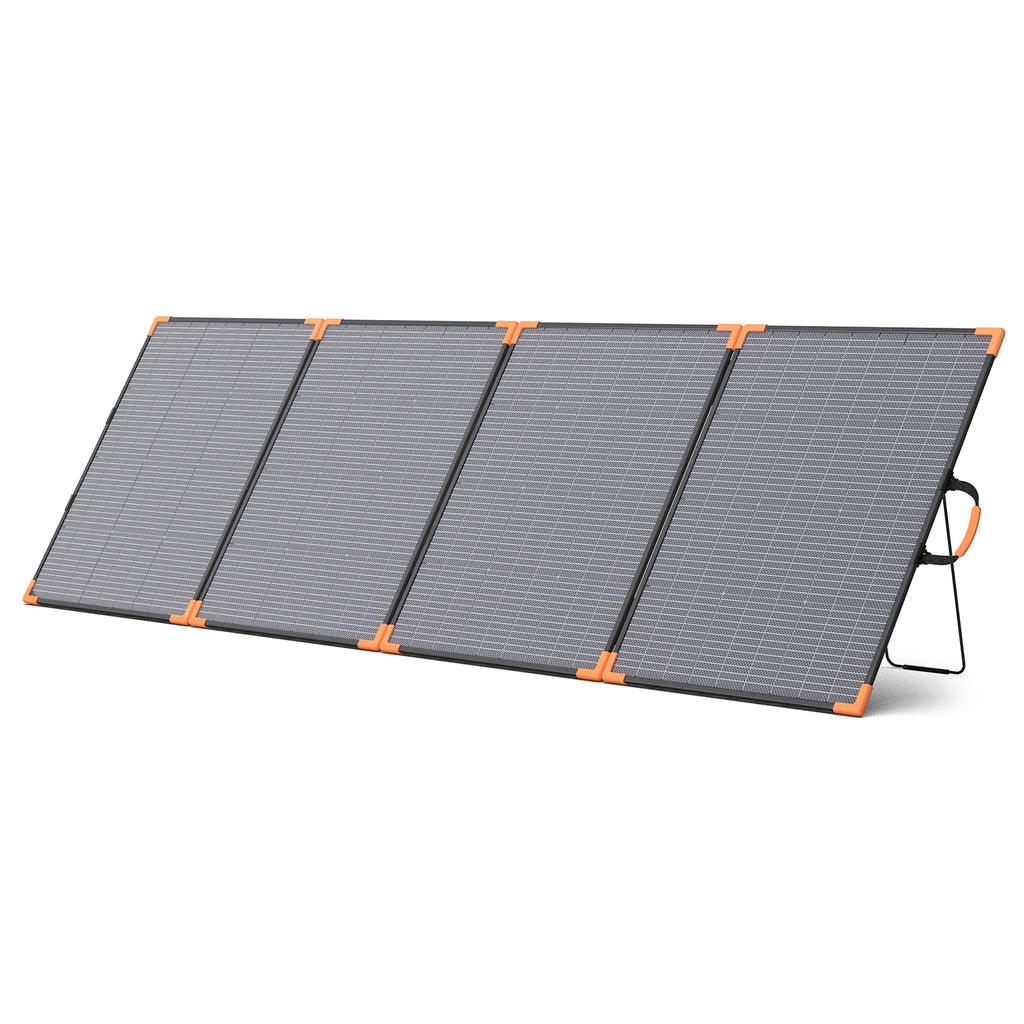 MHPOWOS Foldable And Bifacial Solar Panel 400W Solar Battery Charger Outdoor Emergency Backup Power for Powerstation etc