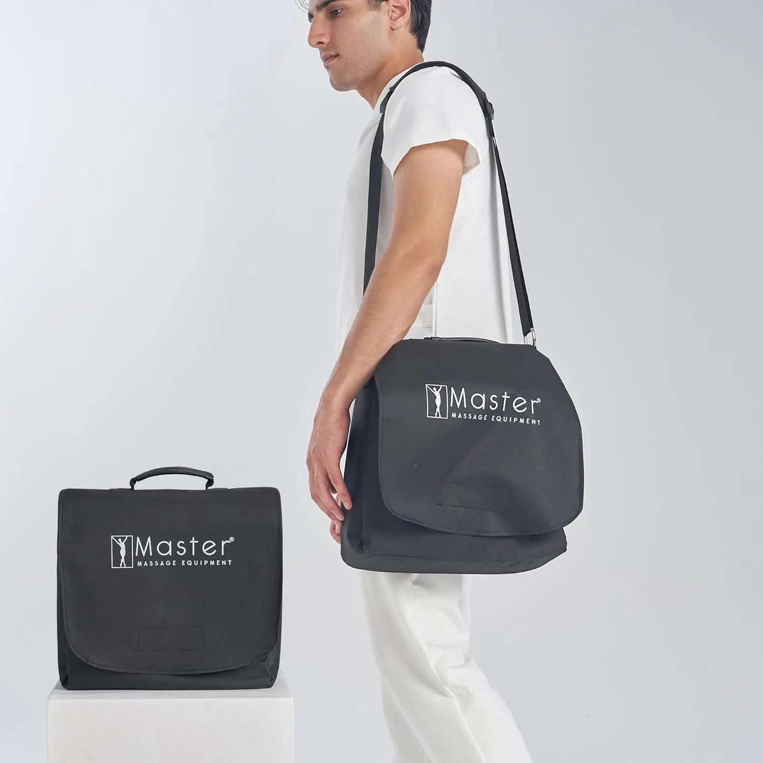 Adjustable Headrest Massage Kit for Home with Face Pillow and Cushion Support - Royal Blue