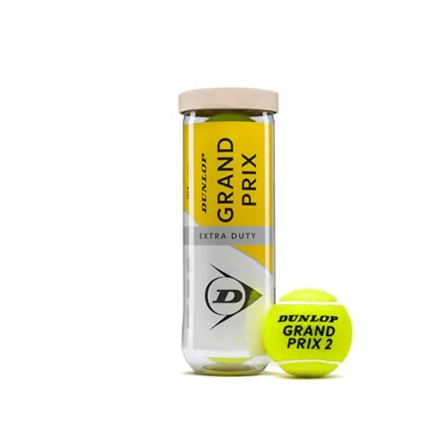 Dunlop Sports Grand Prix Tennis Balls - Case of 24 cans 72 Balls - Regular Duty and Extra Duty