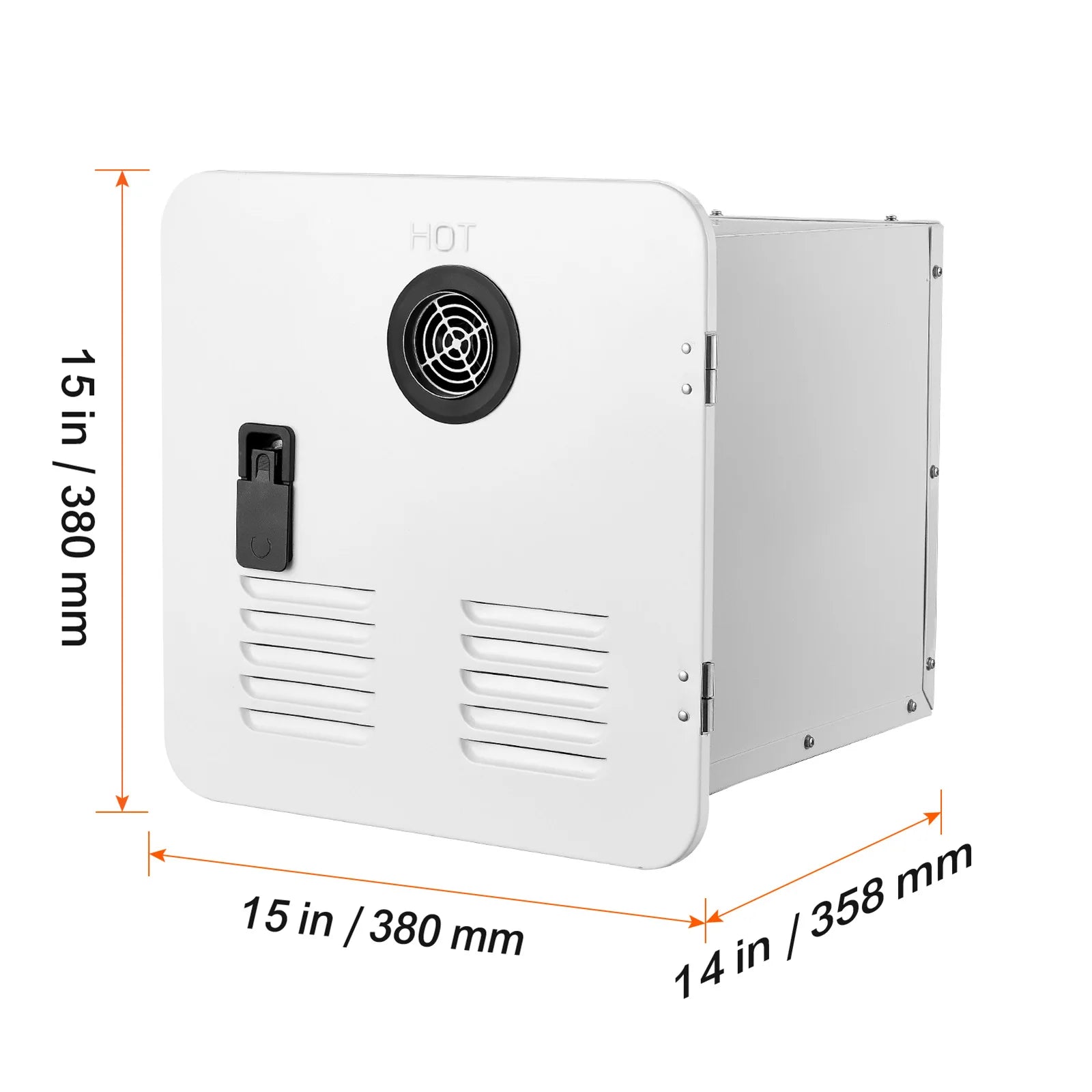 SucceBuy RV Tankless Water Heater Instant Shower 15 x 15 in  Optimized Comfort Performance Hot Water Ideal for RVers' Family