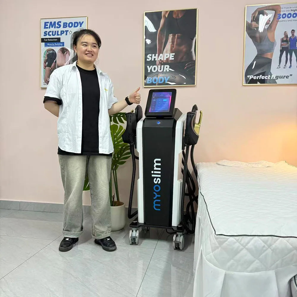 4 Handles Muscle Building Hip Lift Body Sculpting Emszero Rf Machine Ems zero Enhance Pelvic Floor Muscle Treatment Strength