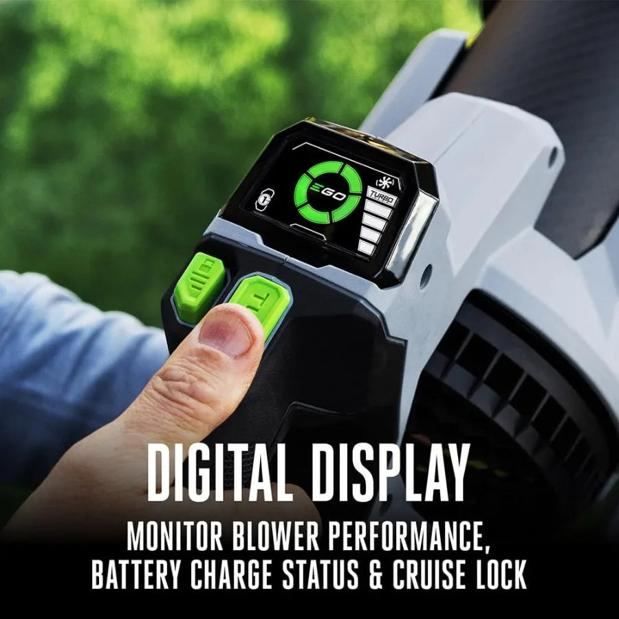 Cordless Electric Leaf Blower with 880 CFM High Airflow for Efficient Yard Cleanup Ideal for Large Gardens and Driveway Mainten