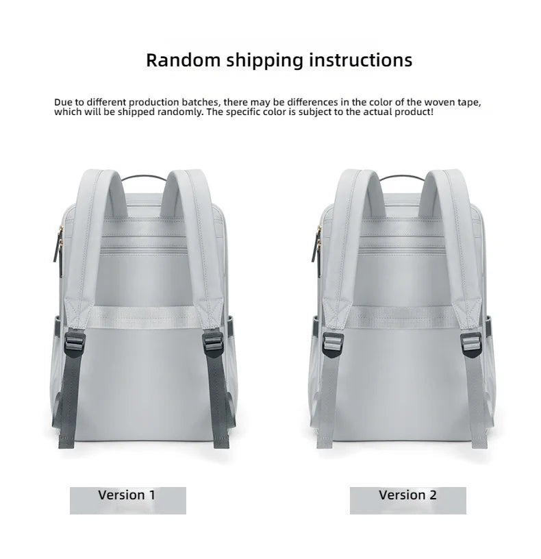 Backpack Fashion New Travel Simple Business Large Capacity Laptop 15.6 inch Casual Student School Backpack Women