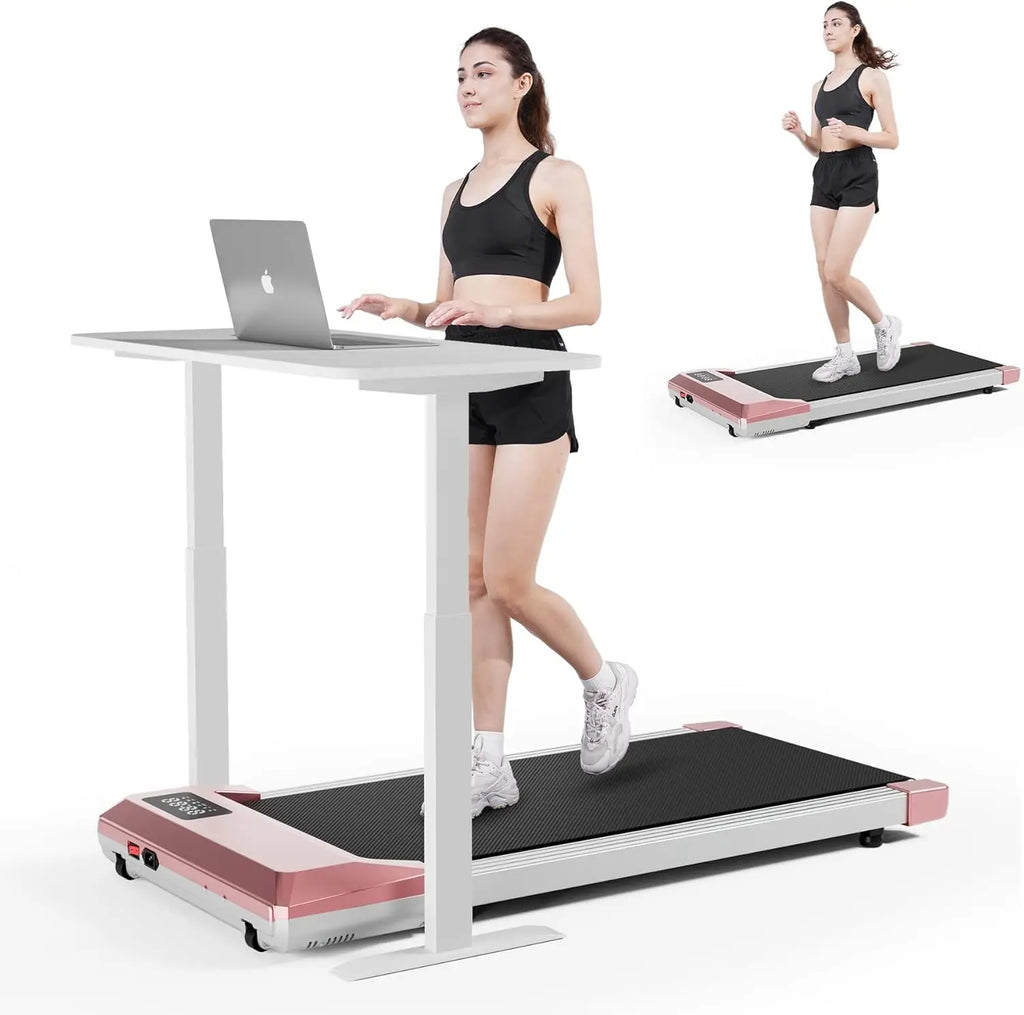 Walking Pad, Under Desk Treadmill, 3 In 1 Portable Treadmill With Remote Control LED Display, 2.5 HP Quiet Walking