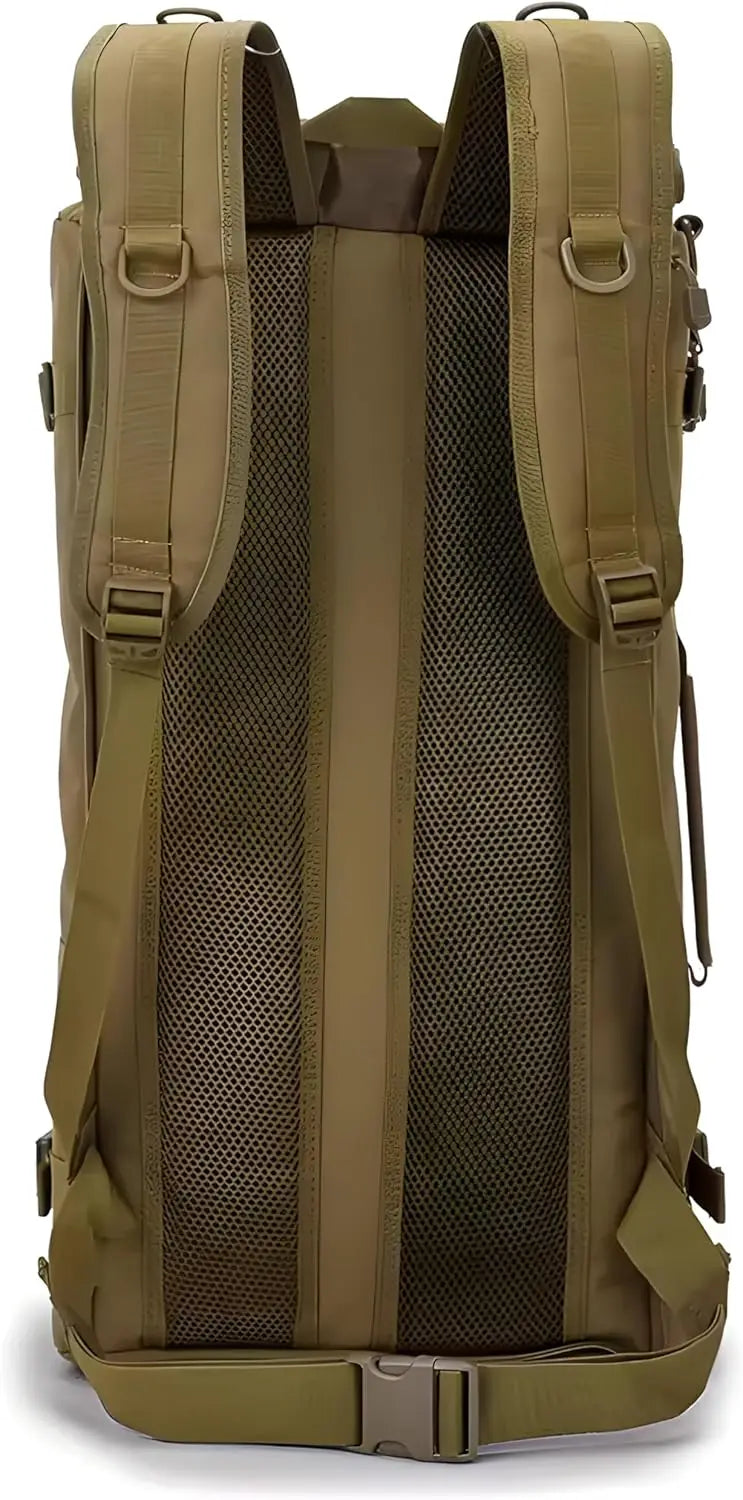 Tactical Assault Backpack with MOLLE System, 72-Hour High-Durability Pack, Multiple Compartments