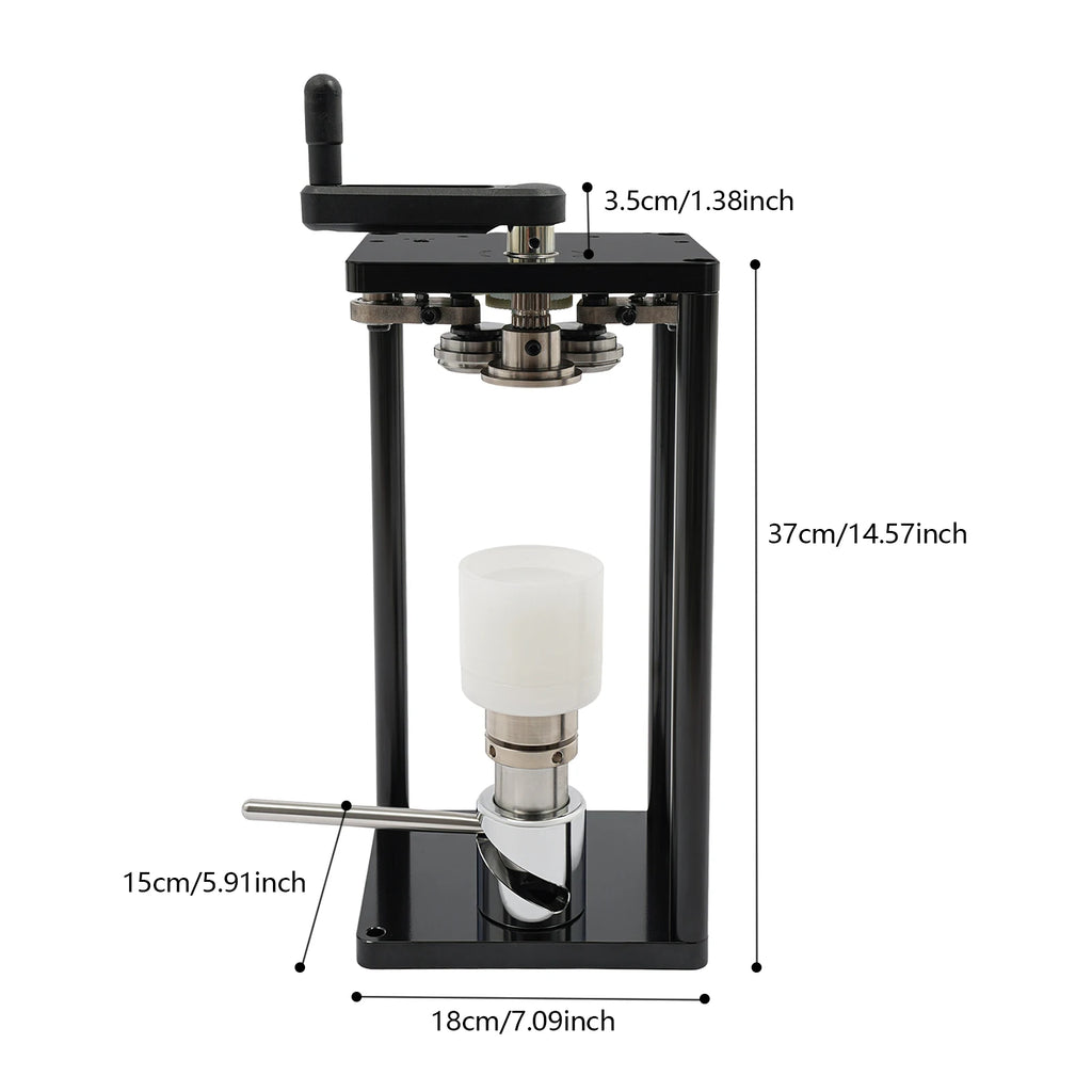 Can Sealer Manual Can Sealer Hand Rotary Sealing Machine for Home Use Manual Can Sealing Tool for Sealing PET and Aluminum Cans