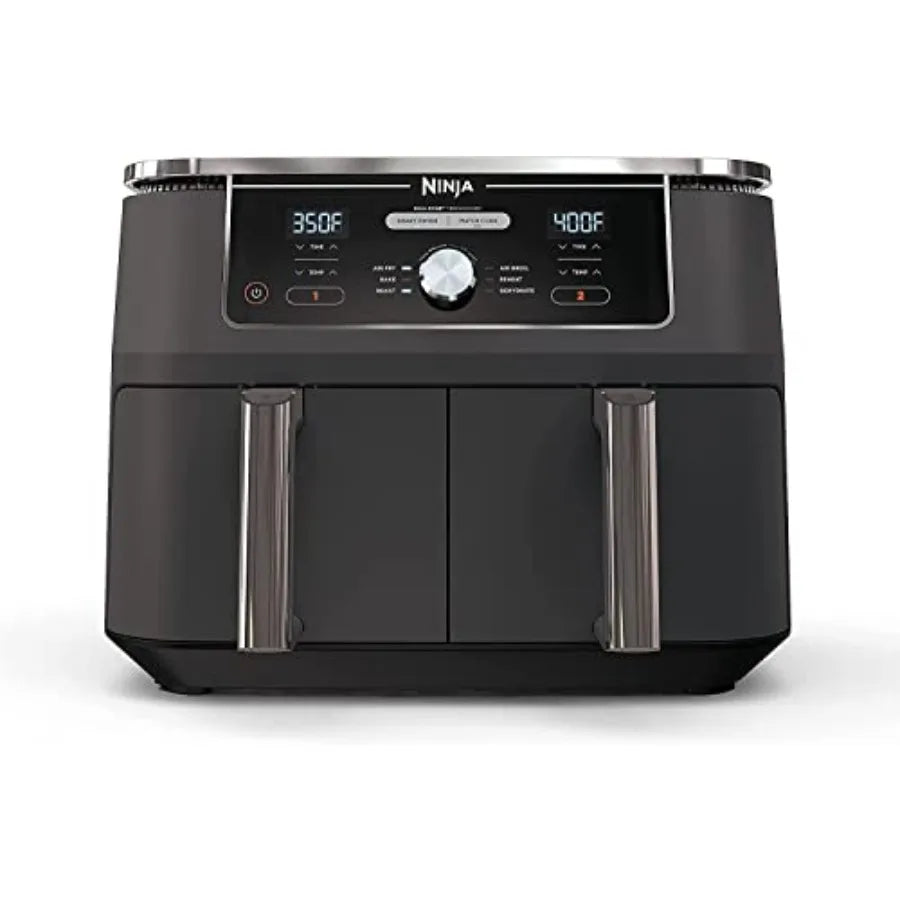 6-in-1 DualZone Air Fryer with 8-Quart Capacity and Dual Basket Design for Simultaneous Cooking at Different Temperatures Ideal