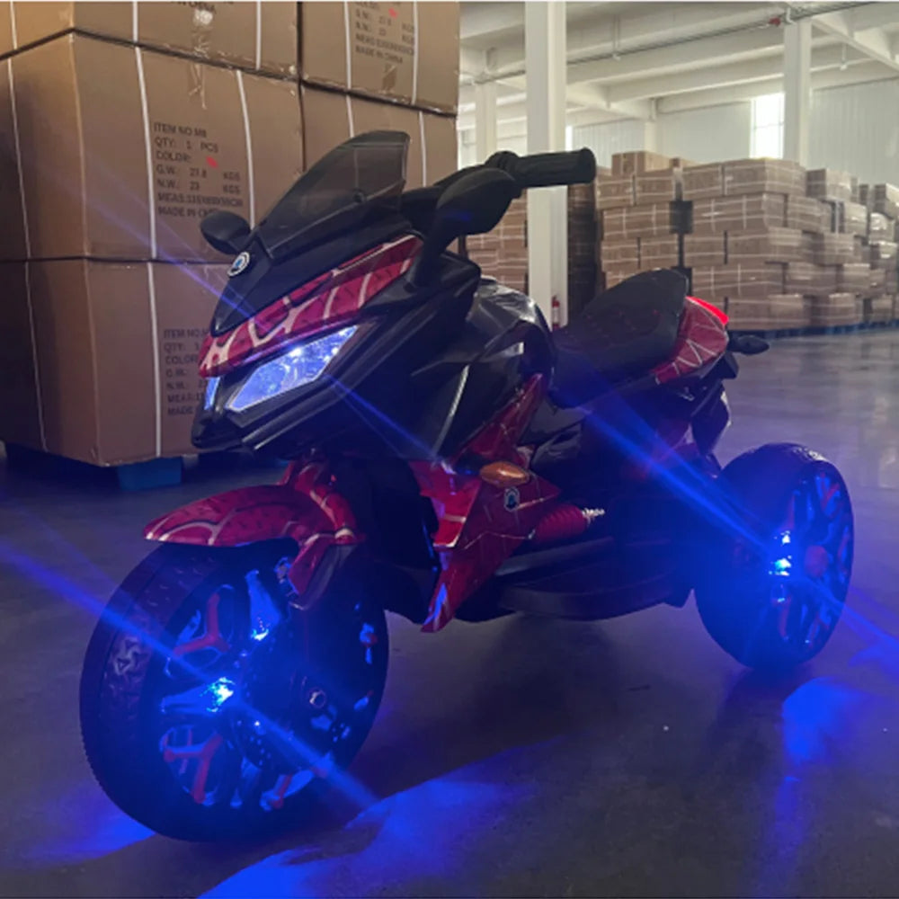 3 Wheels Electric motorcycle 12 V Kids toys motorcycle Kids electric car electric ride on toys for 3 4 5 6 years Boys Girls Gift