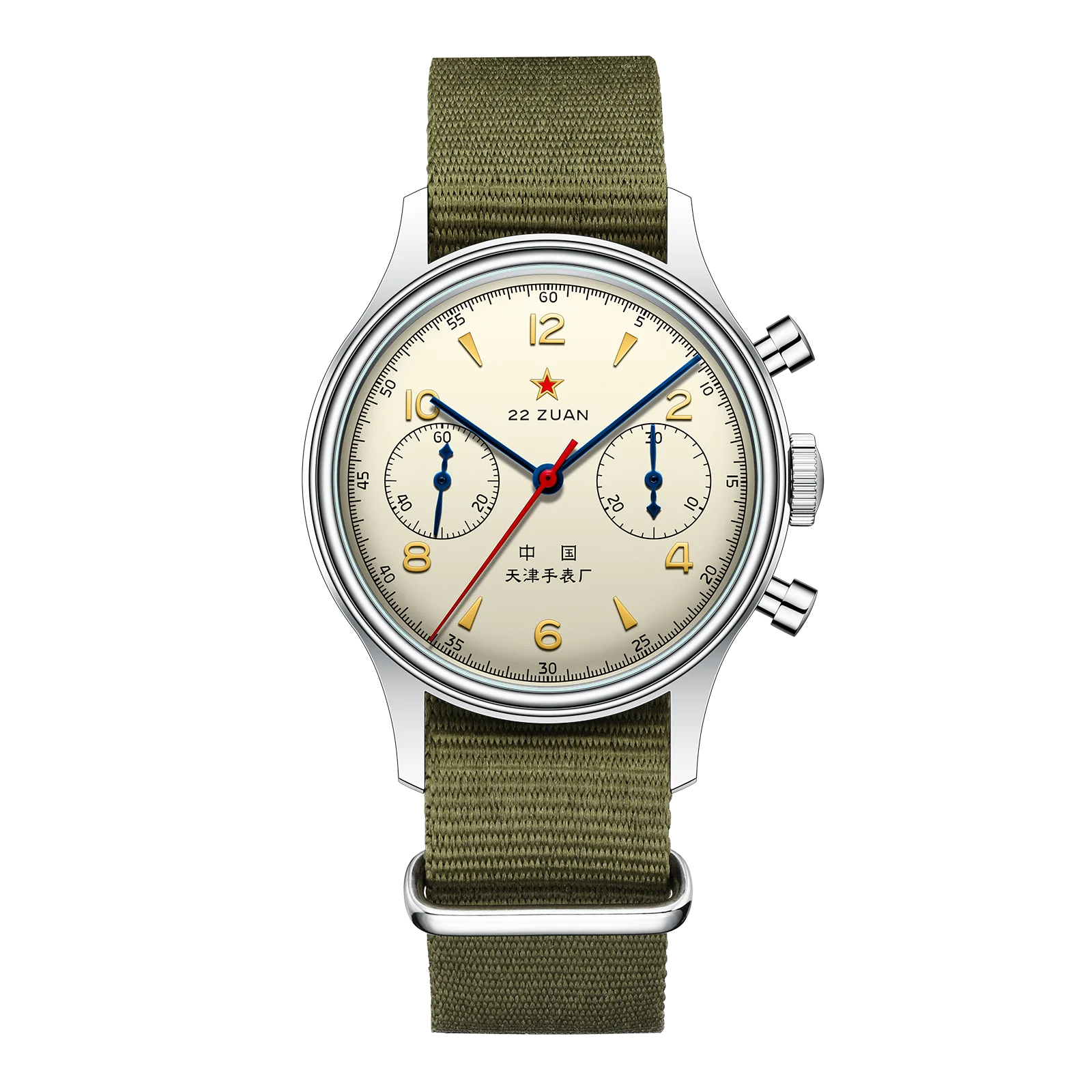 Seagull 1963 International Edition Watch for Men Chronograph Manual Winding Mechanical Watches Original ST1901 D304 Memorial