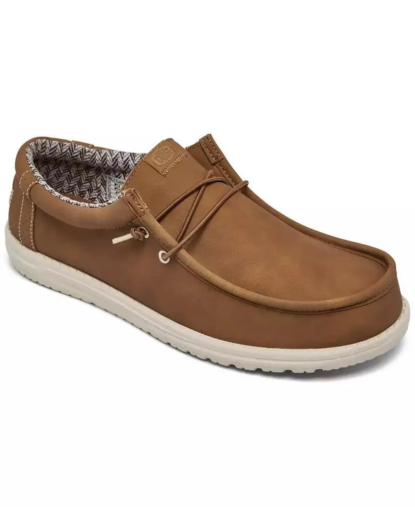 Hey Dude | Men's Wally Classic Slip-On Casual Moccasin Sneakers from Finish Line
