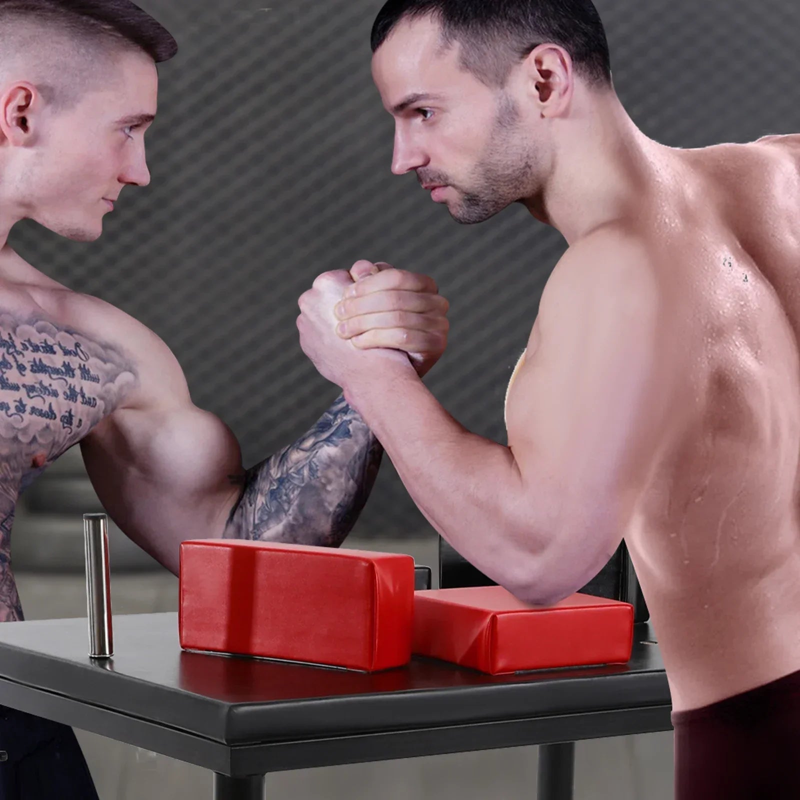 Arm Wrestling Table, Armwrestling Battle Table Standard Wrist Stand Wrist Strength Training Support Plate for Gyms Sports Home