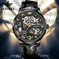 OUPINKE Great Price Reduction Luxury Brand Men Watch Gold Fully Automatic Mechanical Watch Waterproof Luminous Original Watch