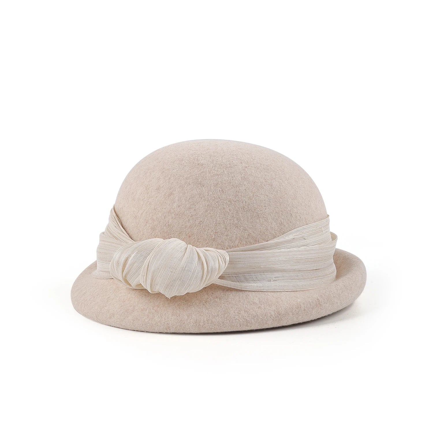 Fancy Women Beanies 100% Wool Beret Retro Photography Bow Bonnets Felt hat Fedora Hat Fashion Newsboy Caps Trilby Female