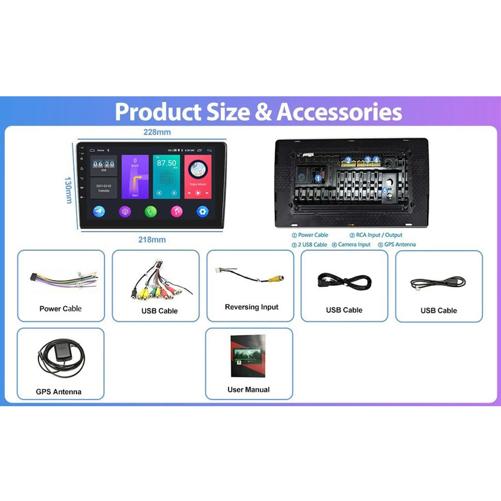Level Up Auto Radio With Android Auto Functionality Application Models System 1+16G