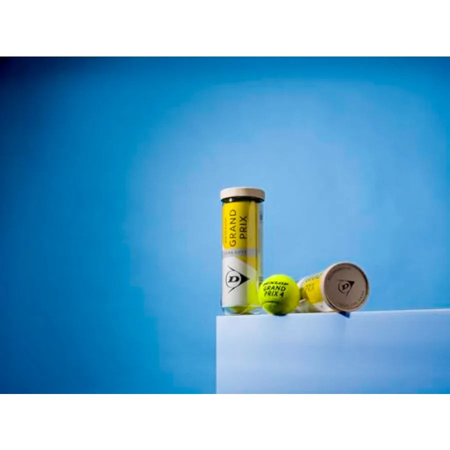 Dunlop Sports Grand Prix Tennis Balls - Case of 24 cans 72 Balls - Regular Duty and Extra Duty