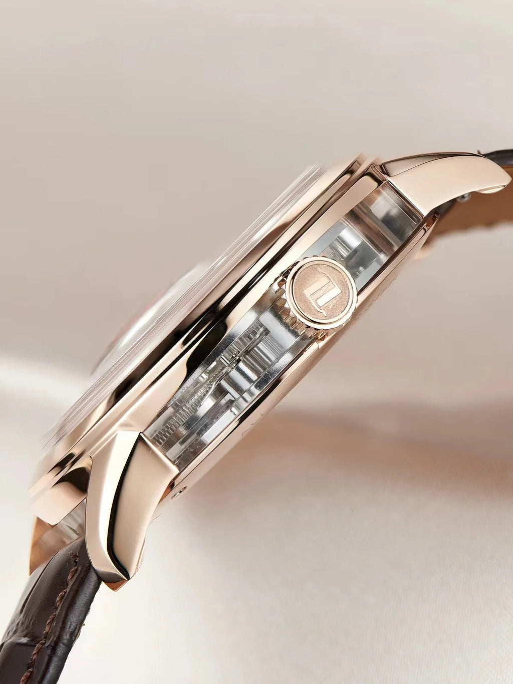 OBLVLO men's mechanical watch, luminous men's watch, classic business style men's fully automatic mechanical watch.